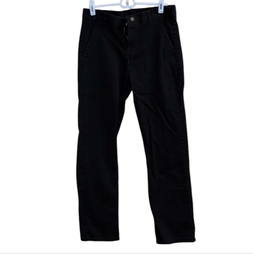 Chaps Black Pants Size 16